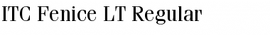 ITCFenice LT Regular Regular Font