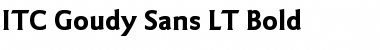 GoudySans LT Medium Font