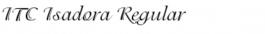 Isadora Regular Regular Font