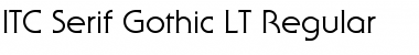 SerifGothic LT Regular Font