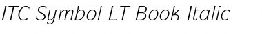 Symbol LT Book Italic Font
