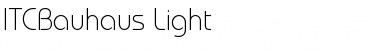 ITCBauhaus-Light Font