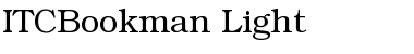 ITCBookman-Light Light Font