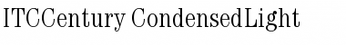 ITCCentury-CondensedLight Font