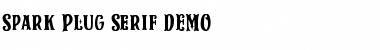 Spark Plug Serif DEMO Regular Font