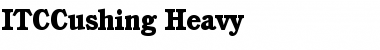 ITCCushing-Heavy Heavy Font