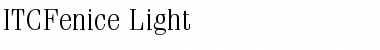 ITCFenice-Light Light Font