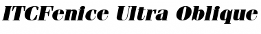 ITCFenice-Ultra Font