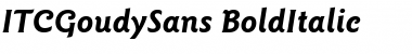 Download ITCGoudySans Font