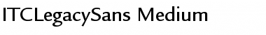 ITCLegacySans-Medium Font