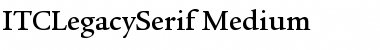 ITCLegacySerif-Medium Font