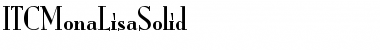 Download ITCMonaLisaSolid Font