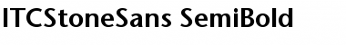 ITCStoneSans-SemiBold Semi Bold