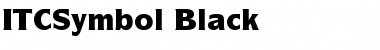 ITCSymbol-Black Font