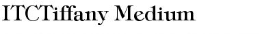 ITCTiffany-Medium Medium Font