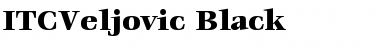 ITCVeljovic-Black Font