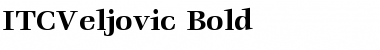 ITCVeljovic Bold Font