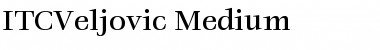 ITCVeljovic-Medium Medium Font