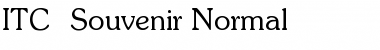ITC_ Souvenir Font