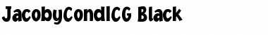 Download JacobyCondICG Font