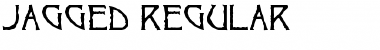 Jagged Font