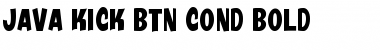 Java Kick BTN Cond Bold Font