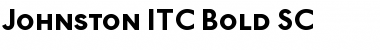 Johnston ITC Bold Font