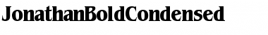 JonathanBoldCondensed Regular Font