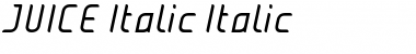 JUICE Italic Font