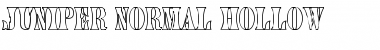 Juniper-Normal Hollow Font