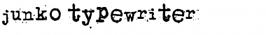 junko's typewriter Font