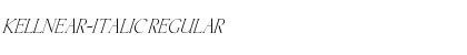 Kellnear-Italic Regular Font