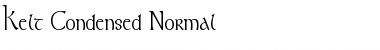 Kelt Condensed Normal Font
