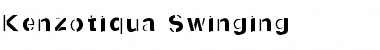 KenzotiquaSwinging Swinging Font