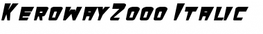 Keroway2000 Font