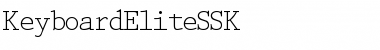 KeyboardEliteSSK Regular Font