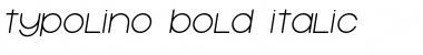 Typolino Bold Italic
