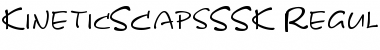 Download KineticSCapsSSK Font