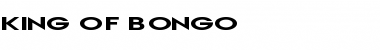 King of Bongo Regular Font