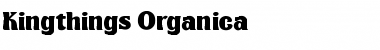 Kingthings Organica Extra Bold Font