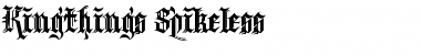 Kingthings Spikeless Regular Font