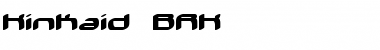 Kinkaid BRK Font