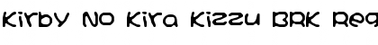 Kirby No Kira Kizzu BRK Font