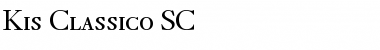 Kis Classico SC Font