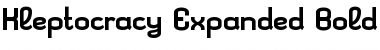 Kleptocracy Expanded Font