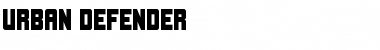 Urban Defender Regular Font