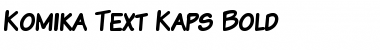 Download Komika Text Kaps Font
