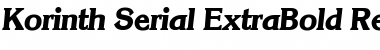 Download Korinth-Serial-ExtraBold Font