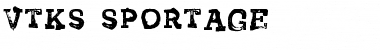 Vtks Sportage Regular Font