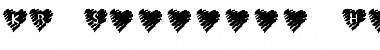 Download KR Scribble Heart Font